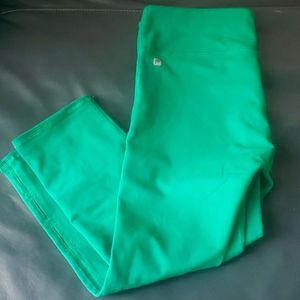 Fabletics cropped leggings- perforated detail